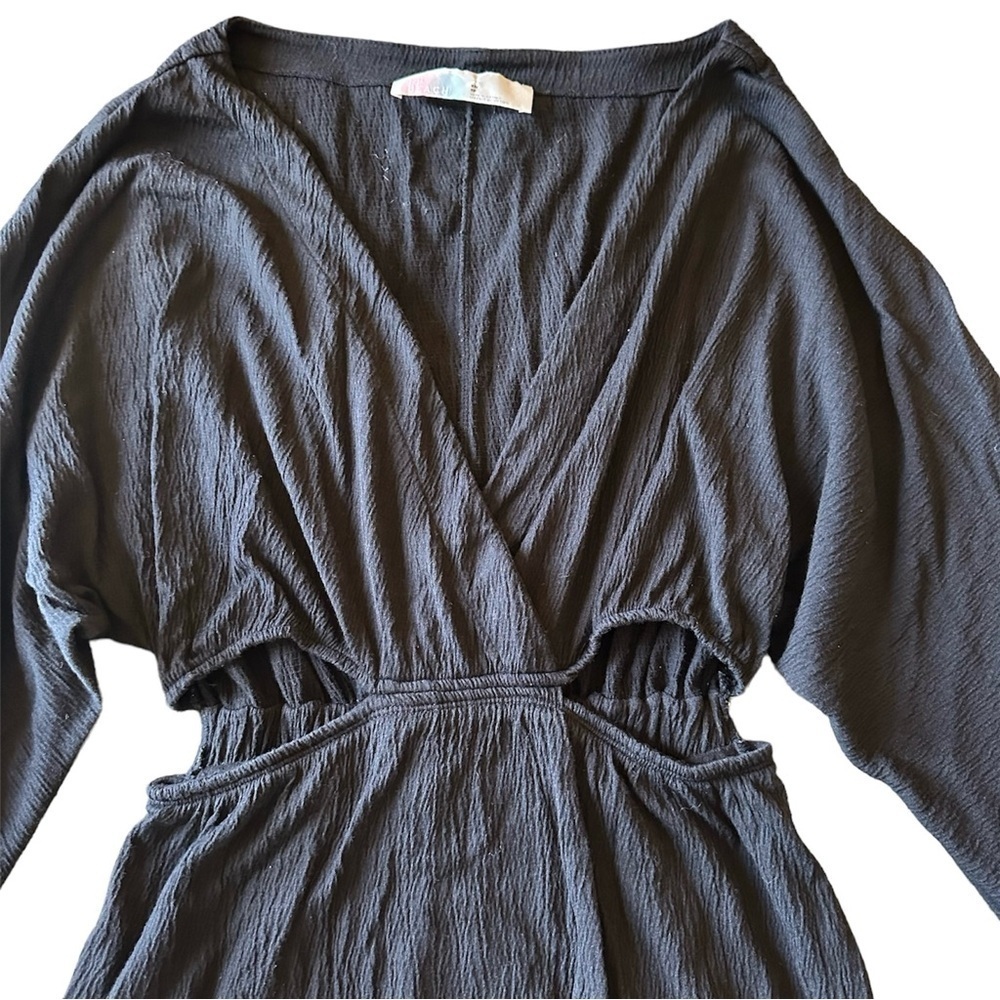 Free People Beach Dress Stasia Mini Black XS - Picture 4 of 7